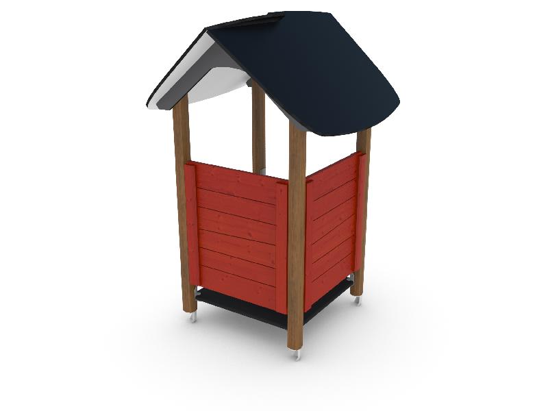 Maisonnette de jeu Unimini Astrax réf-8047654 - Hags - pour enfants 1-5 ans, montage en 7h_1