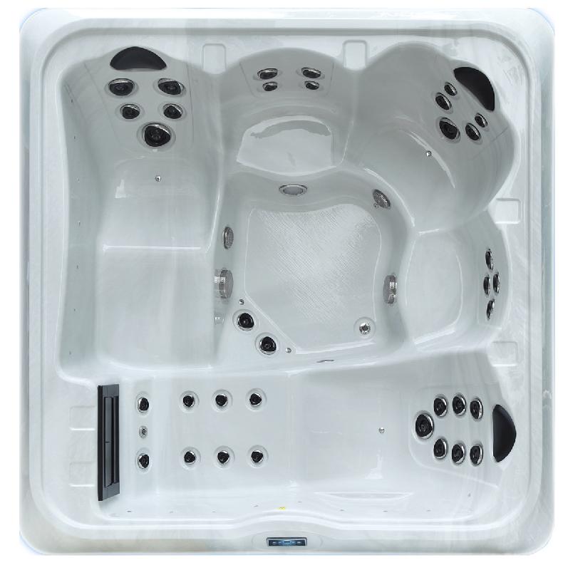 Spa rigide 5 places Houston - Dimensions 216 x 216 x 90 cm_1