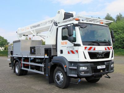 Steiger® T 360 - Camion nacelle Ruthmann - Hauteur de travail 36 m - Déport 30,90 m - PTAC 15t_1