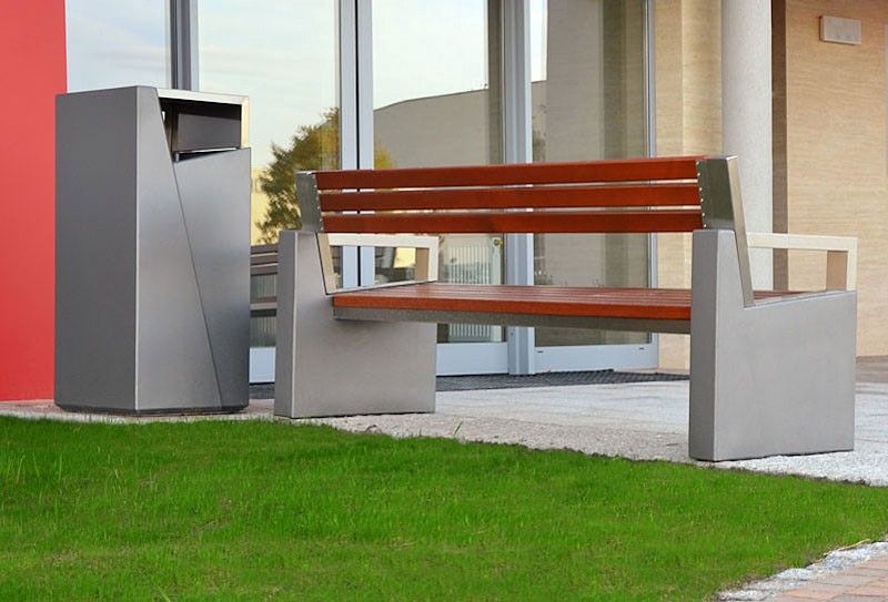 Poubelle publique - 003343 - Intal - Komserwis - capacité 70 L - design Aneta Bolisęga_1