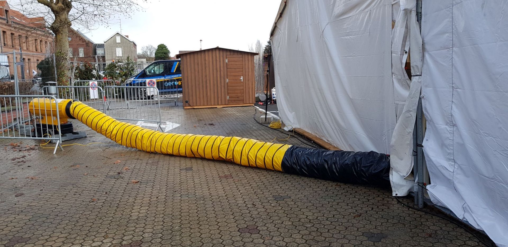 Canon à air chaud 52 kw pour chauffage d'entrepôt, d'atelier - IDS 45 D_1