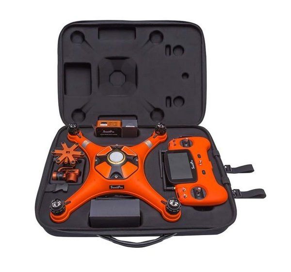 Malette de rangement pour drone - AeroCapture Technologie - compatible Splash Drone 3+ avec 5 compartiments_1