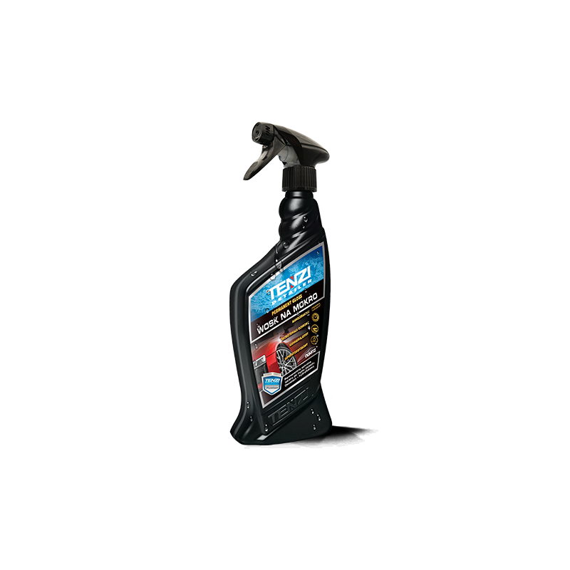 Wet Wax 0,6L - Protection hydrophobe pour carrosserie et vitres - Particules de quartz liquide - Référence AD30 - Marque TENZI_1