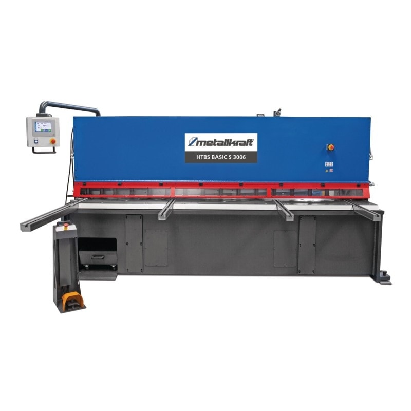 Cisaille hydraulique Metallkraft HTBS BASIC S 3006 - Réglage motorisé et commande numérique CybTouch 8_1