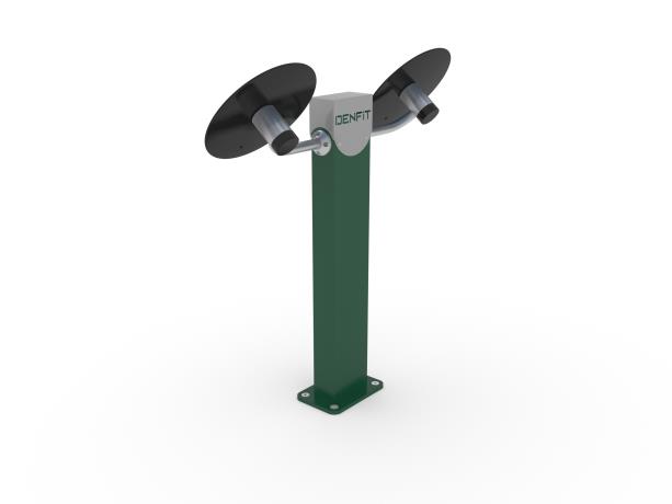 Équipement de fitness extérieur - WaxOnWaxOff - accès PMR - 8065065 - Denfit Gym - Hags_1