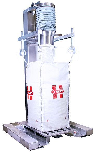 Hs - stations de remplissage pour big bags - hecht - force de levage de 750 à 1 500 kg_1
