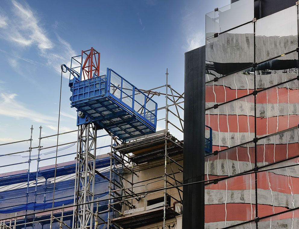 Monte-matériaux avec une capacité de charge 2000 kg - MC 2000_1