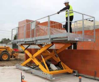 Muromat 3000 60/20 - plateforme élévatrice pour maçonner - charge maxi : 3000 kg_1