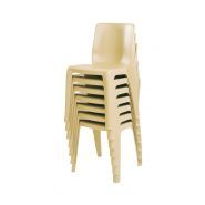 07031a1528 - Chaises empilables Millet-Culinor - Dimensions Larg. 460 x Prof. 510mm - Modèle Denver_1