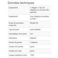 117033W - Armoire de sécurité coupe-feu G 1200-F avec portes battantes - 90 min de résistance, norme EN 14470-1_1