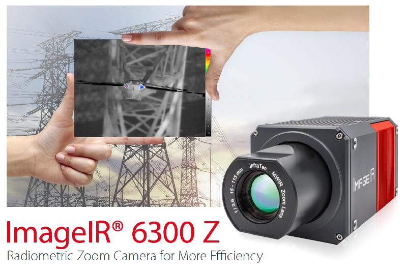 Caméra thermique IR-6300Z - 640x512 px, -10 à +600°C, 180 Hz / 600 Hz, détecteur refroidi XBn 10 µm, focus motorisé_1