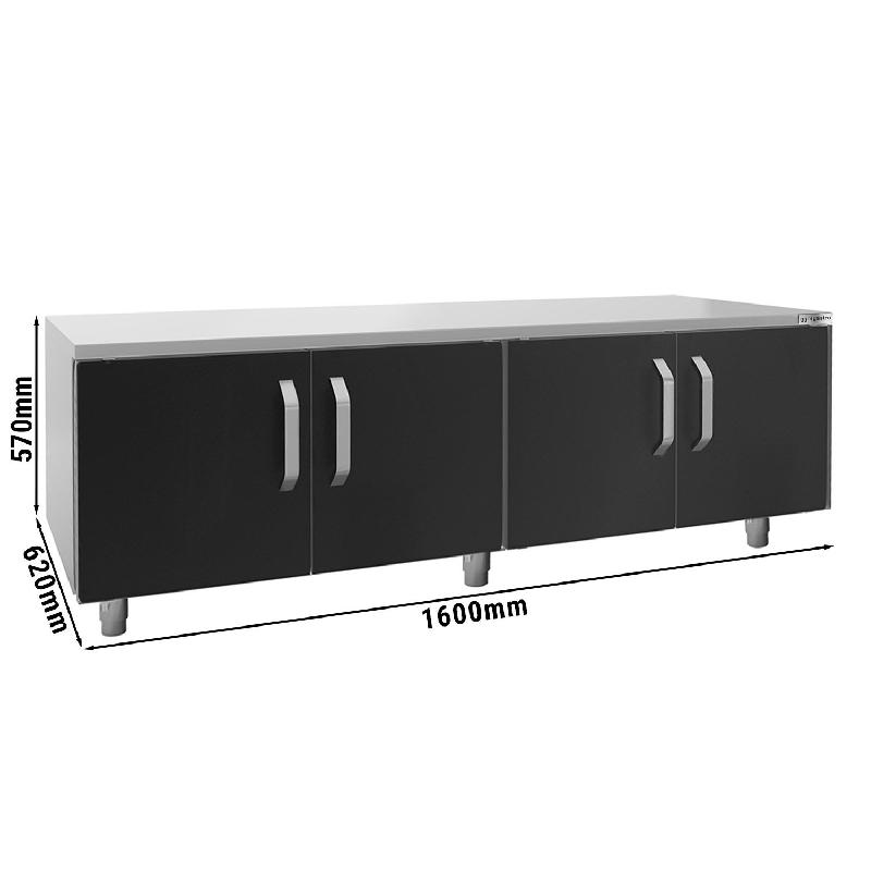 Meuble bas - 1600mm - 4 portes  - Mario 700 | GGM -GK166T_1