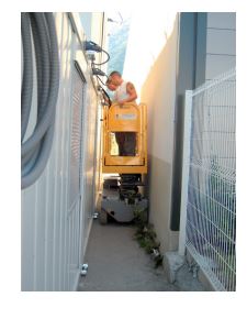 Nacelle ciseau automotrice électrique, hauteur de travail 7.75m, idéale pour les gros oeuvre - MANITOU 78XE - disponible en location_1