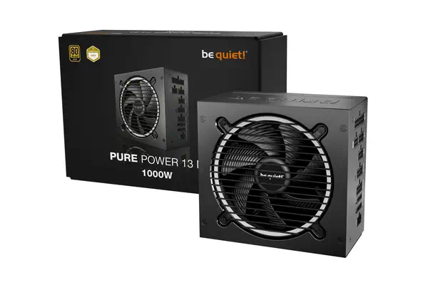 Pure Power 13 M 1000 W | Alimentation ATX 3.1, semi-passive, 80 Plus Gold_1