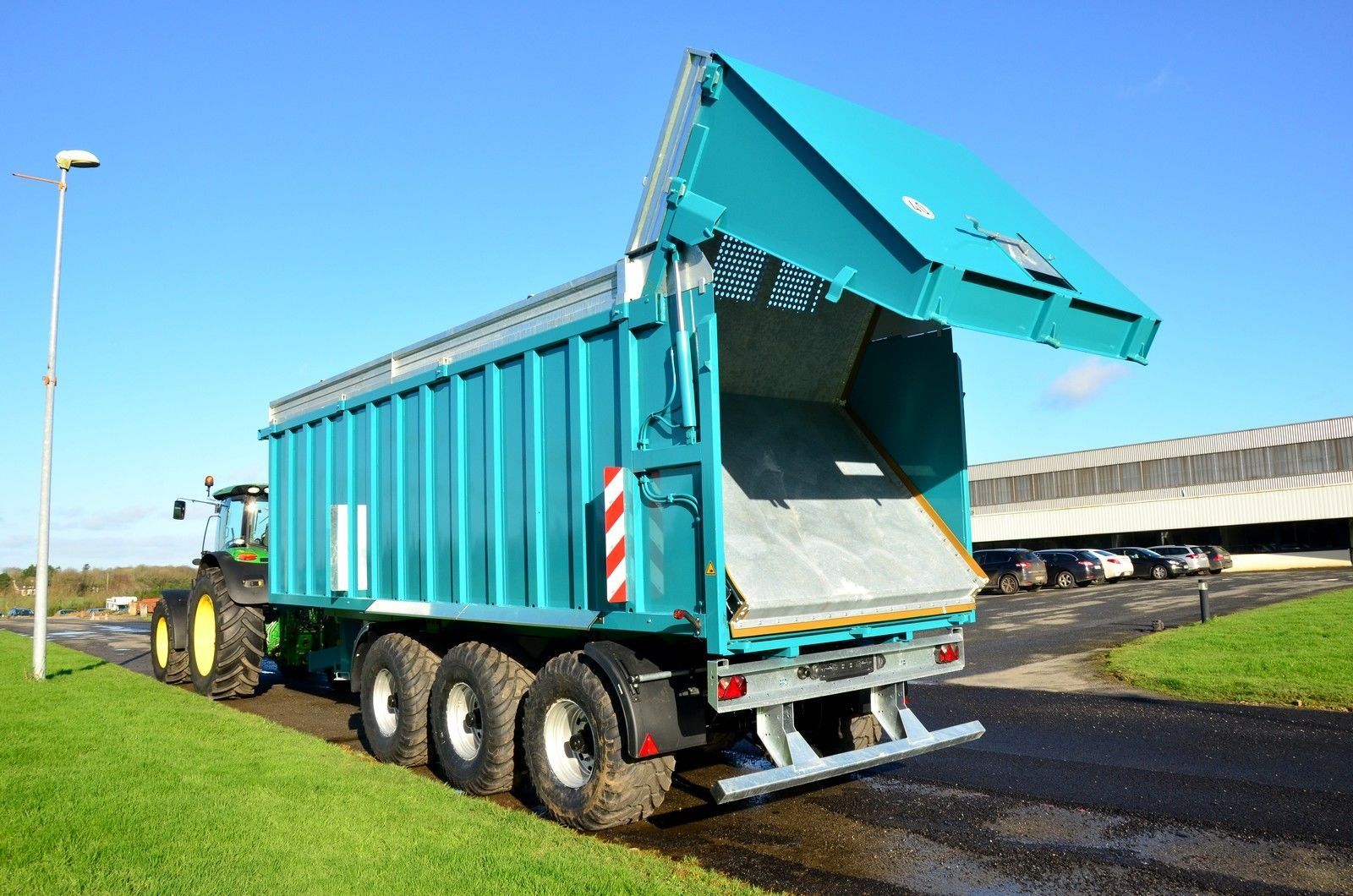 Remorque Rollpush 9747 pour travaux agricoles intenses