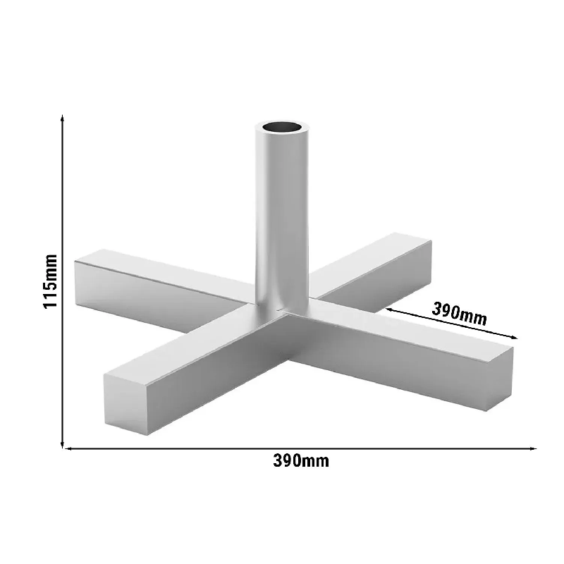 Support en croix pour broche kebab - Ø max 16 mm_1