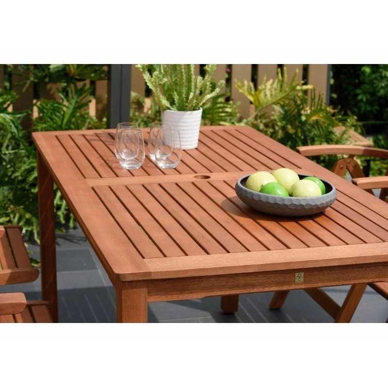 Table de jardin orlando bois d'eucalyptus – MTF – rectangulaire – 2nab2165_1