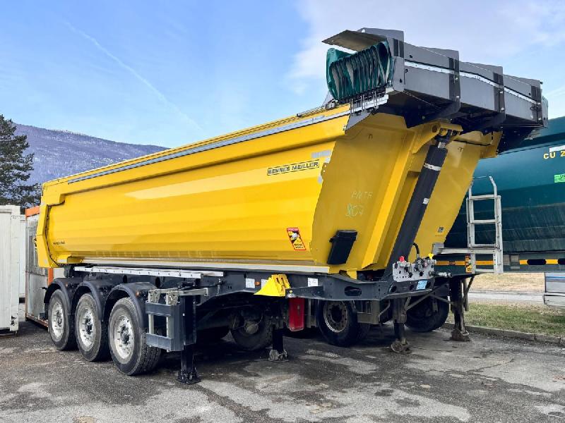 Meiller KISA 3 Semi-remorque benne acier 8/6_1
