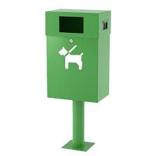 Borne de propreté canine - Sanecan® CONTENUR avec distributeur de sacs_1