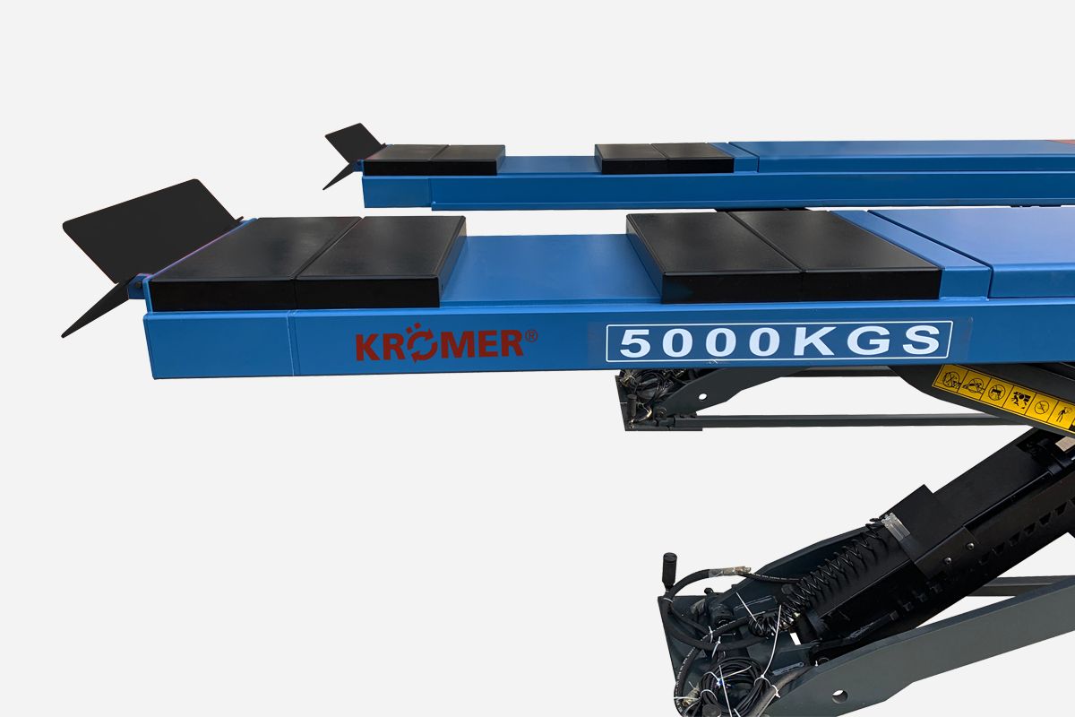 Pont élévateur à ciseaux encastré idéal pour atelier automobile & géométrie des roues  - XX82_1