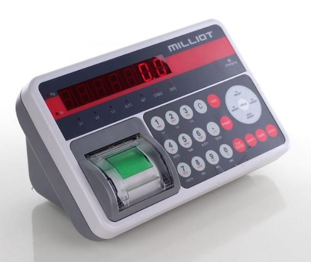 Tf-1515-tcp - Grande balance compteuse Milliot - portée max. 3t, plateau 1500x1500 mm, imprimante thermique_1