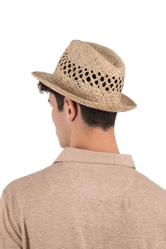 Chapeau Panama tressé en fibre végétale - Réf: KP613 - Marque K-up_1