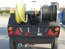 FLEXJET50 - Hydrocureuse sur remorque avec moteur Honda 20 cv et cuve 400 litres_1