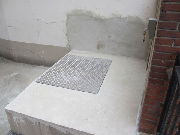 Monte-charge pour brasserie, vitesse de 0,15 m/s