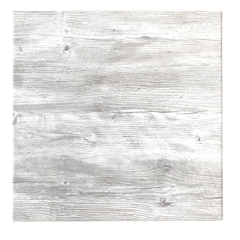 Plateau de table Werzalit 60x60 - PONDEROSA BLANC_1
