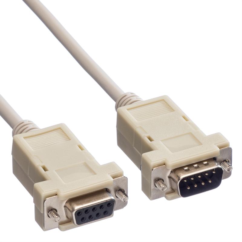 VALUE Câble RS232 9 pôles M/F, 3 m_1
