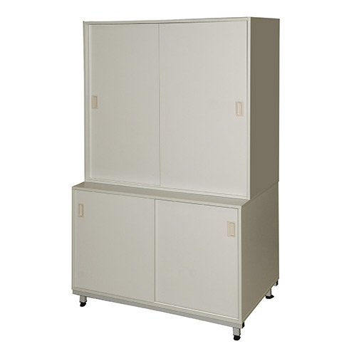 Armoire double-corps portes coulissantes - Profondeur 750 mm - Réf ADCPC-1 - BIOLAB - Mobilab - Design pratique et robuste_1