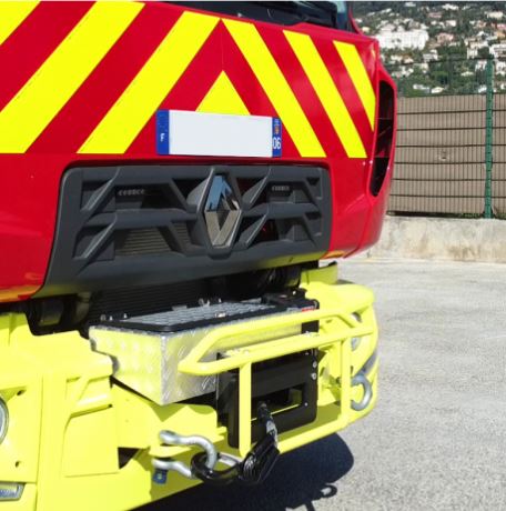 Kit treuil face avant - RENAULT D VSR Pompiers_1