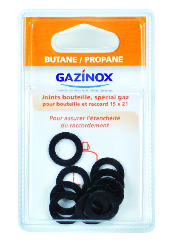Lot de 10 joints gaz BP - marque GAZINOX - inaltérables - H.1.5 cm_1