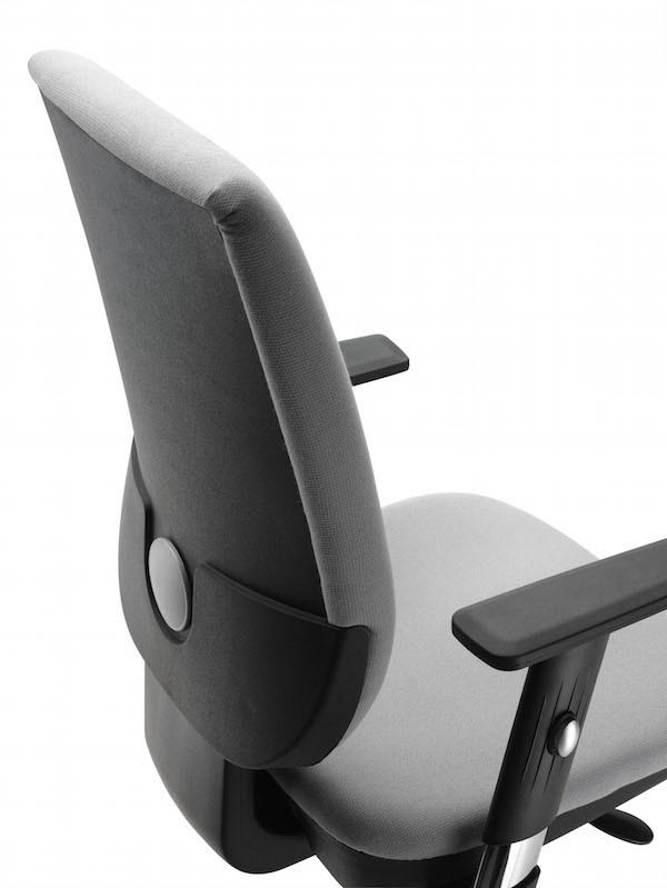 Siège de bureau Tertio  avec translation d'assise - Sokoa - Bleu, Non_2