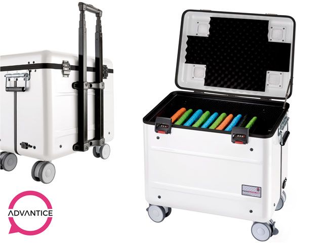 Paraproject case i10 kidscover - valise de stockage et rechargement 10 tablettes_0