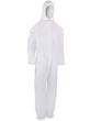 Combinaison de protection chimique - Type 5 & 6 - Non-tissé SMS 55 g/m² - Coutures surjetées - Capuche 3 panneaux_1