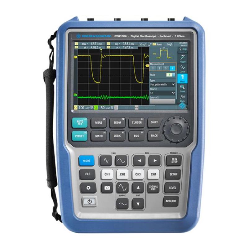 Oscilloscope numérique portable RTH-COM4C 4 voies 500 MHz - Modèle RTH1004 avec options B1, K1, K2, K3, K9, K10, K15, K18, K19, K33, K34, K200, K201_1
