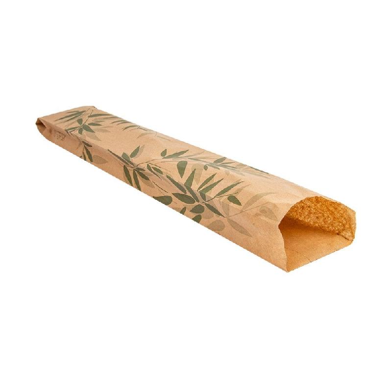 Sac baguette papier Feel Green 9+4x54cm - par 250_1
