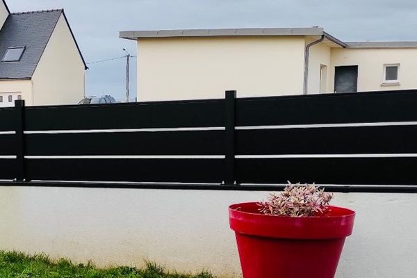 Zéphyr - clôture en aluminium - alukit - lames de remplissage 196 mm_1