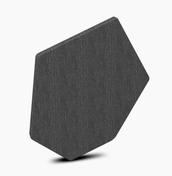 Dalle acoustique Bazalto - MDD - Graphite, 65 mm_1