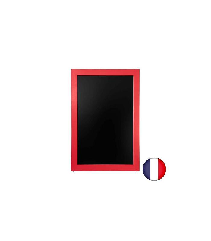 Chevalet stop trottoir avec cadre large en bois - 109 x 73 cm - Référence : LSTF82RV_1