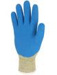 Gants anti-coupures en aramide et fil acier - Enduction latex 3/4 - Jauge 10 - Indice coupure E_1