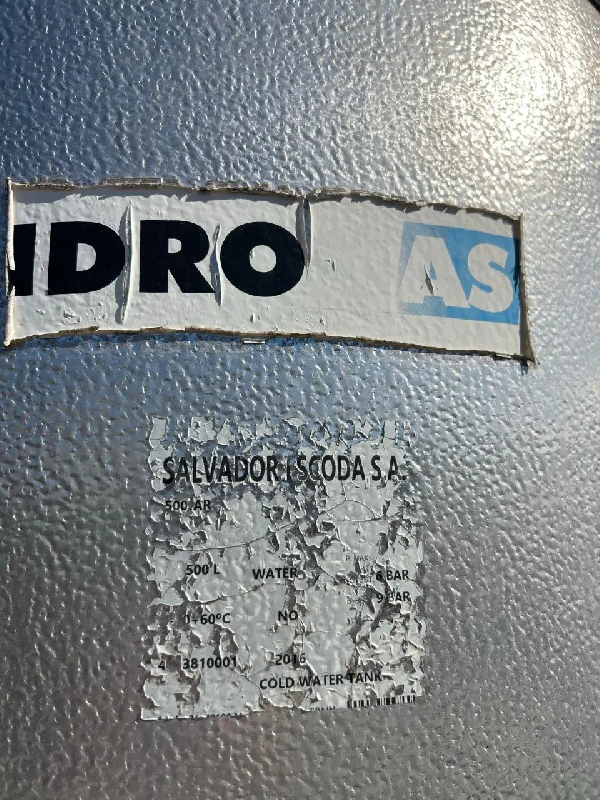 Cuve d'eau froide 500 litres - référence : c11979_1