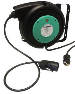 Enrouleur électrique automatique à ressort - 10 mètres - cliquet supprimable - P510 - IP42 - câble H05VV-F 3G2,5 mm²_1