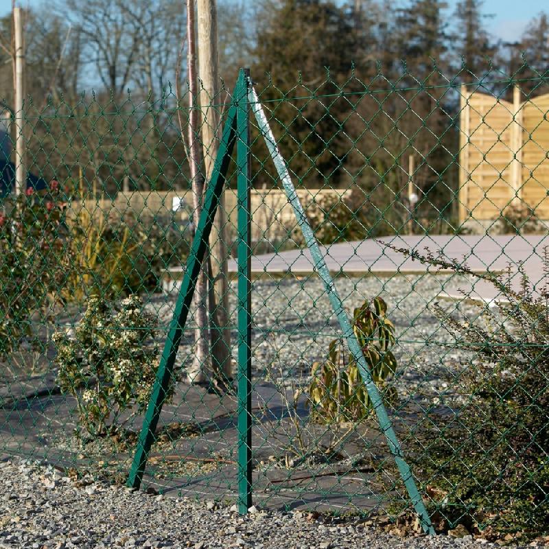 Grillage rouleau simple torsion vert - 20m - Hauteur 1m20 - Maille 50x50mm - Acier galvanisé plastifié_1