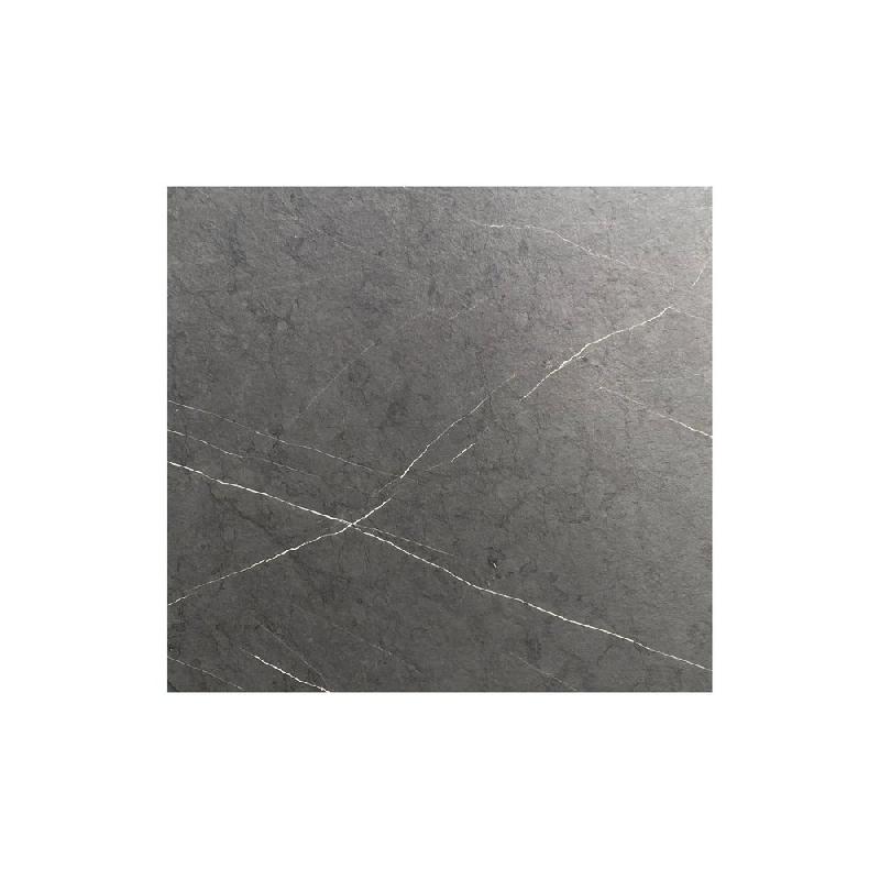 Infinity table de bistrot avec piètement noir + plateau HPL Midnight Marble 70x70 cm_1