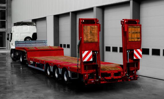 Remorque porte-engins / ptac 48t / 3 essieux / 13.12 x 2.55 m_0
