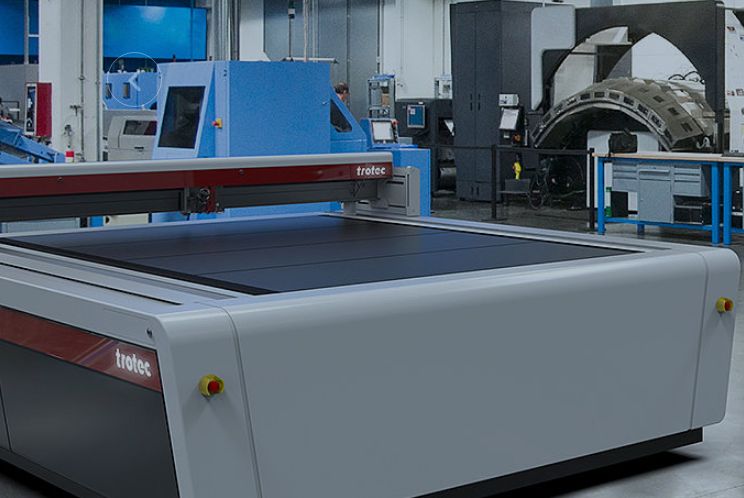 Série SP - Machines de découpe laser 2D - Trotec Laser - CO₂ - Hauteur max. de la pièce 50-112 mm_1