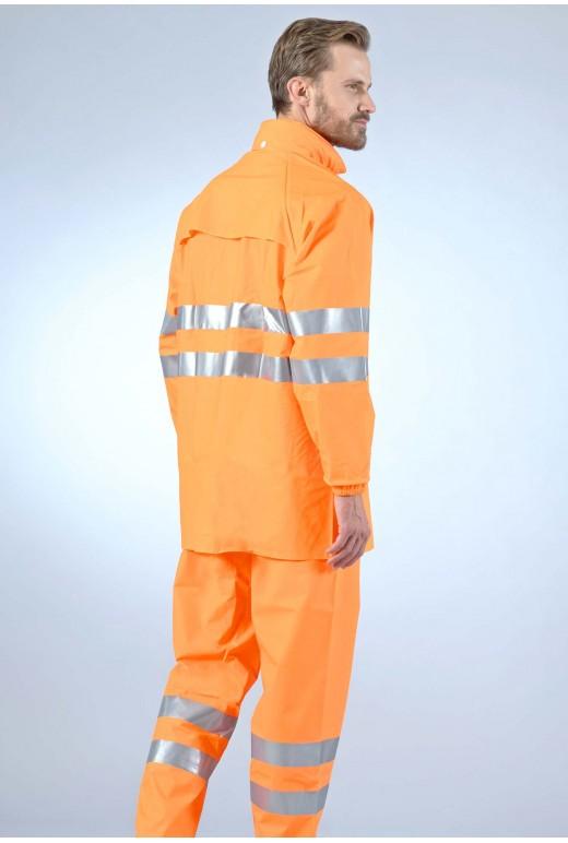 Veste de pluie haute visibilité Sonomix HV - Réf. Vdzhv2prp4 - EN ISO 20471 classe 3 - jaune fluo ou orange fluo_1