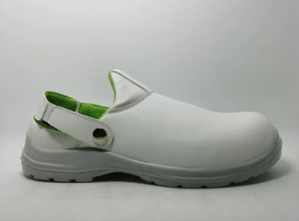 Hr3751 - Chaussures de cuisine en microfibre blanche avec embout - Focus Technology Co., Ltd. - Taille de la boîte : 32x21.5x12 cm_1